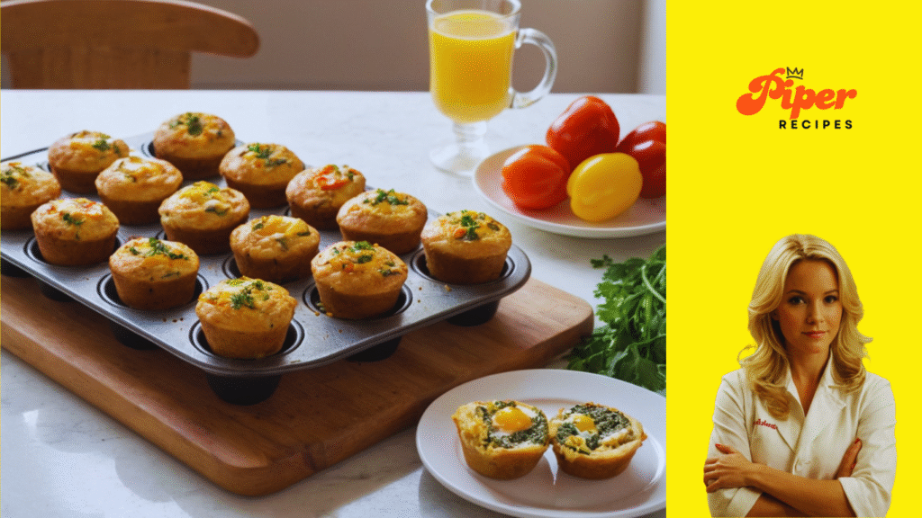 Savory Veggie Egg Muffins for a Healthy Breakfast