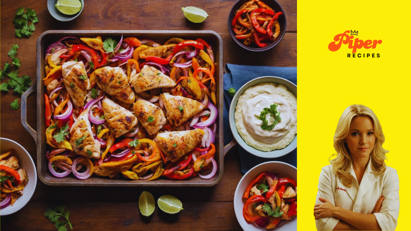 Easy Sheet Pan Chicken Fajitas Recipe