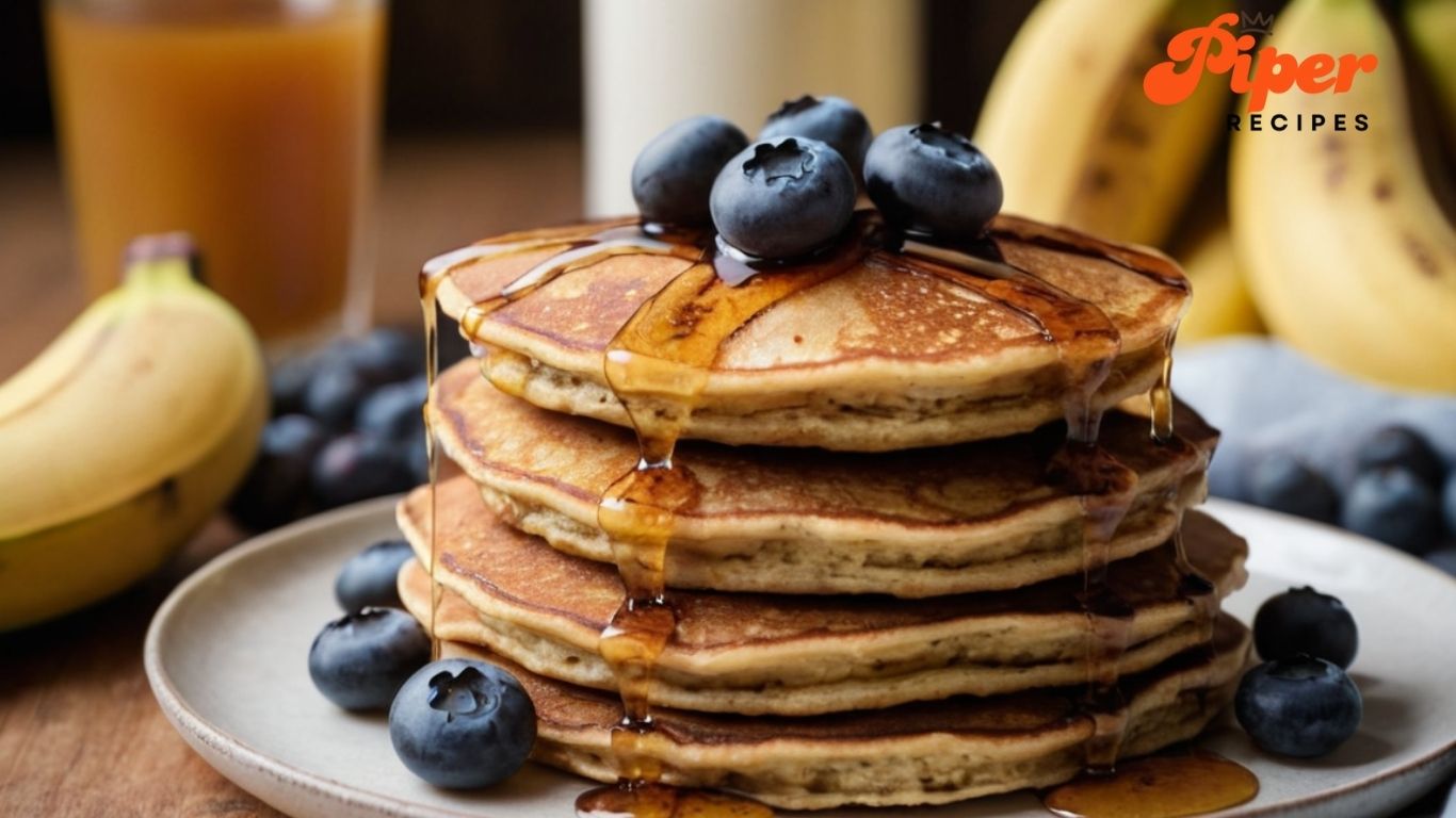 Banana Oat Pancakes No Flour – Easy Healthy Breakfast Recipe